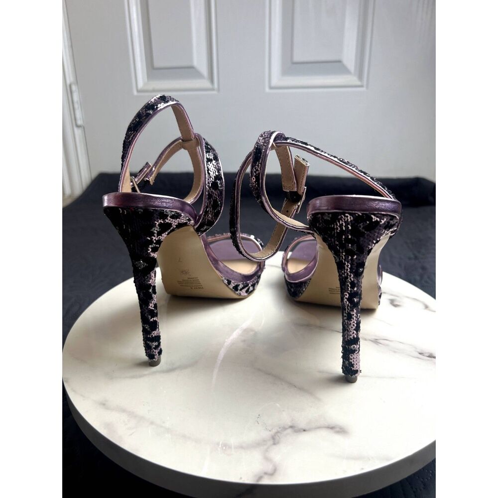 Bcbgeneration Cadence Sequin Platform Sandal Spec… - image 5